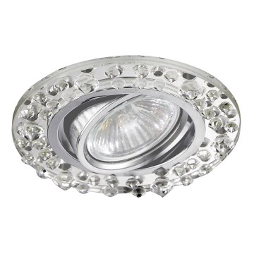 LUXERA 71068 - Bodové svietidlo CRYSTALS 1xGU10/50W/230V