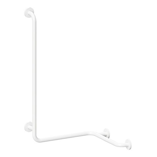 Madlo do sprchy 66x118 cm, biele