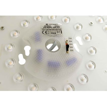 Magnetický LED modul LED/36W/230V, priemer 24 cm, 2700/3000/4000/5000/6500K