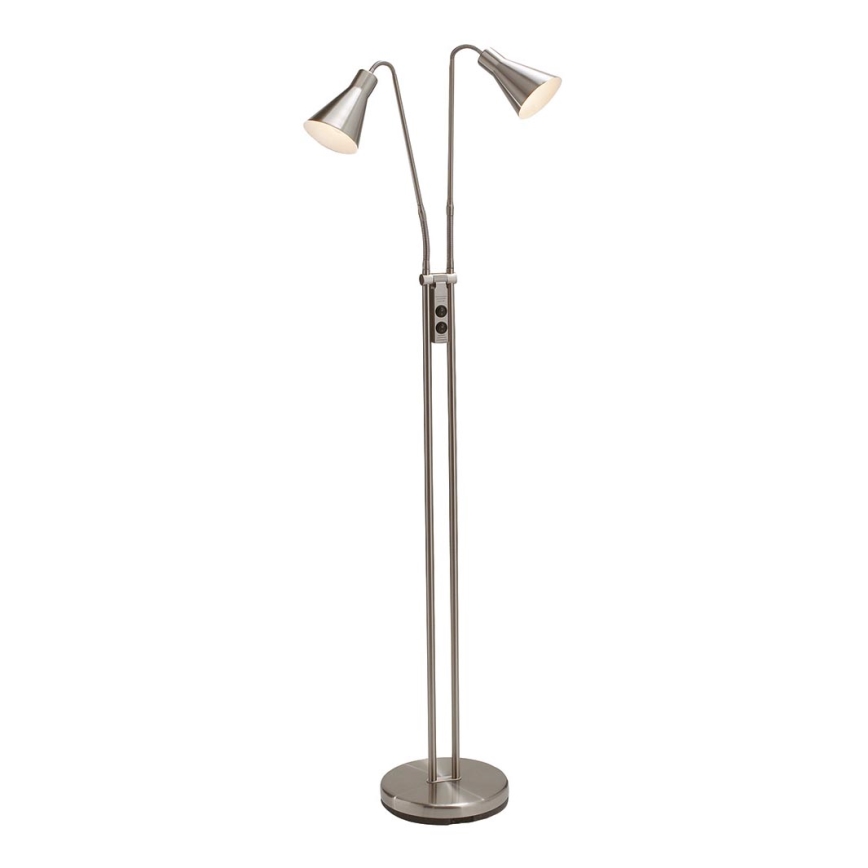 Markslöjd 102241 - Stojacia lampa ODENSE 2xE14/40W/230V