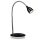 Markslöjd 105685 - LED Stolná lampa TULIP LED/2,5W/230V čierna