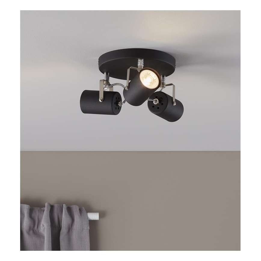 Markslöjd 106422 - Bodové svietidlo KEY 3xGU10/35W/230V