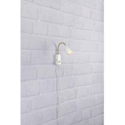 Markslöjd 106588 - Stmievateľné nástenné svietidlo CIRO 1xGU10/7W/230V biela