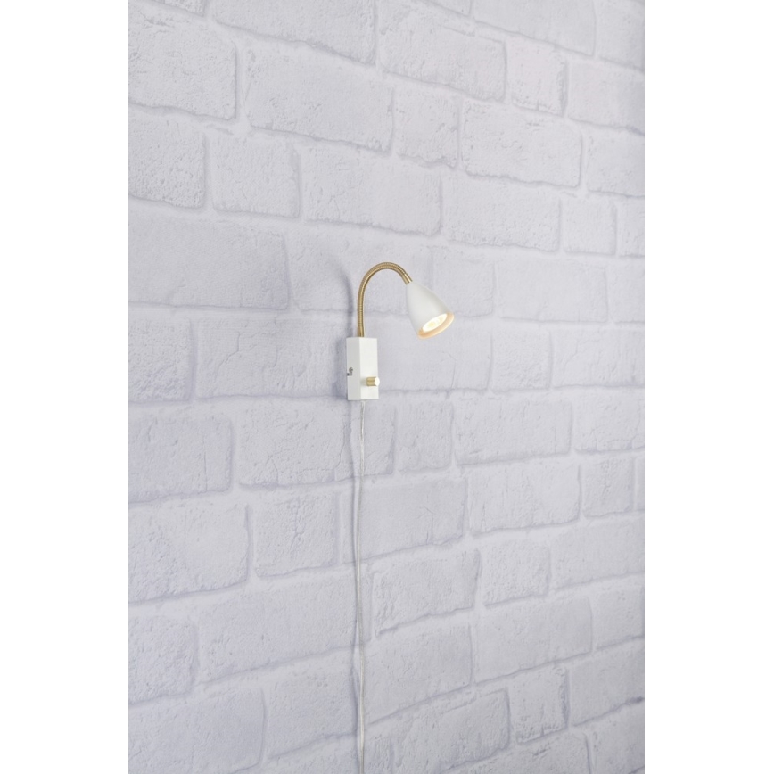 Markslöjd 106588 - Stmievateľné nástenné svietidlo CIRO 1xGU10/7W/230V biela