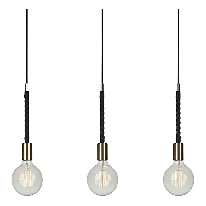 Markslöjd 106708 - Luster na lanku SEDLO 3xE27/60W/230V