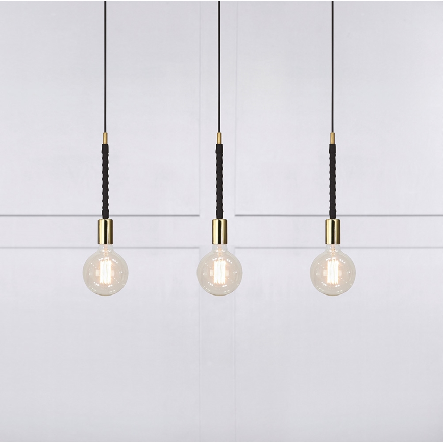 Markslöjd 106708 - Luster na lanku SEDLO 3xE27/60W/230V