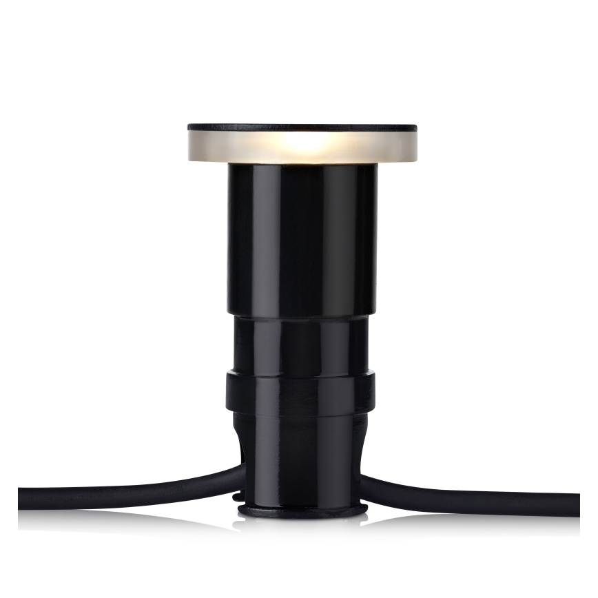 Markslöjd 106935 - Vonkajšie zapustené LED svietidlo GARDEN24 LED/3W/24V IP44 čierna