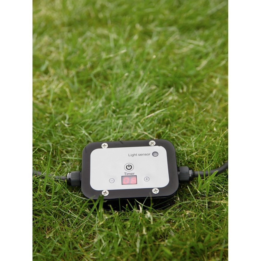 Markslöjd 106936 - Súmrakový senzor s časovačom GARDEN24 24V IP44