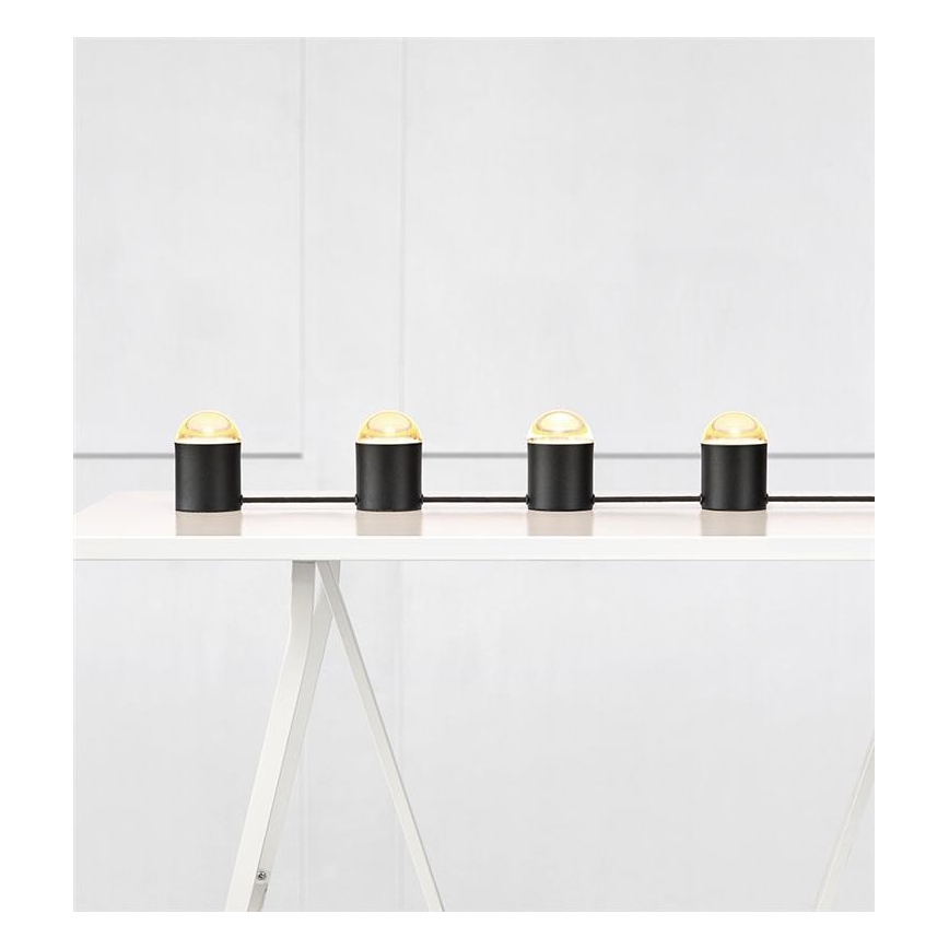 Markslöjd 107203 - Krištáľová stolná lampa JINX 4xGU10/6W/230V