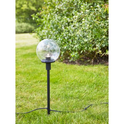 Markslöjd 107283 - LED vonkajšia lampa GARDEN24 LED/3W/24V 60 cm IP44 čierna/priehľadná