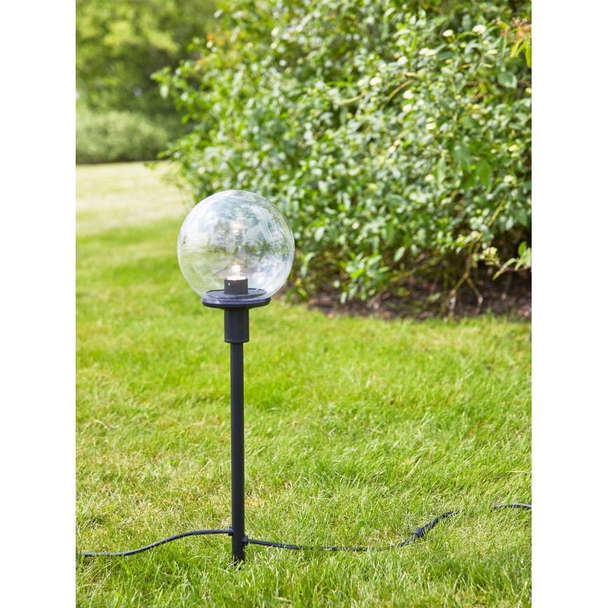 Markslöjd 107283 - LED vonkajšia lampa GARDEN24 LED/3W/24V 60 cm IP44 čierna/priehľadná