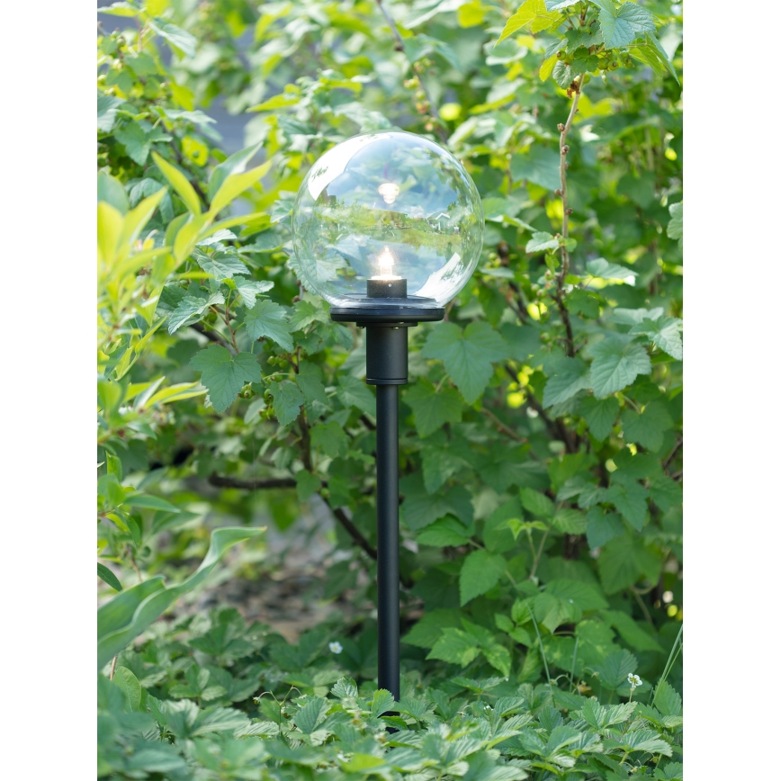 Markslöjd 107283 - LED vonkajšia lampa GARDEN24 LED/3W/24V 60 cm IP44 čierna/priehľadná
