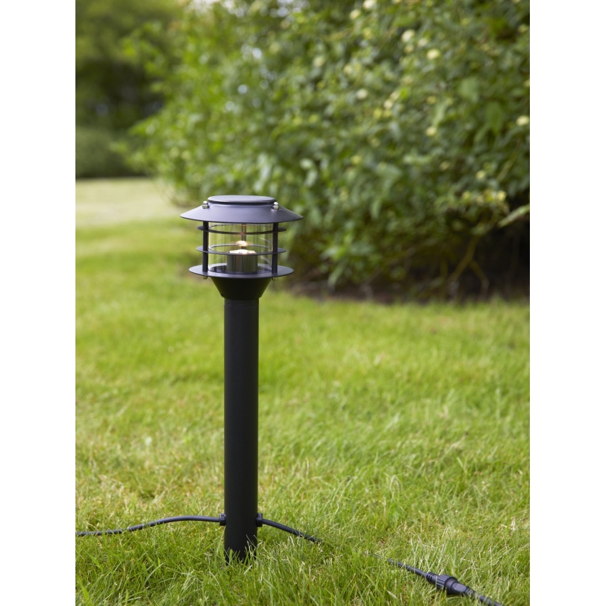 Markslöjd 107290 - LED Vonkajšia lampa GARDEN 24 LED/3W/24V 45 cm IP44 čierna