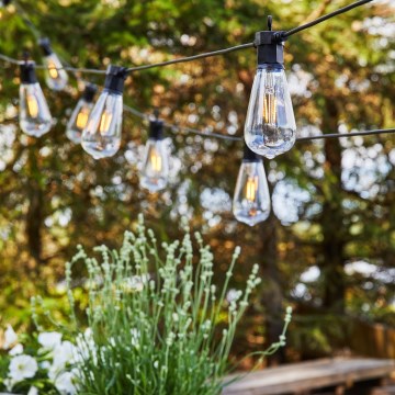 Markslöjd 107293 - LED Vonkajší dekoračný reťazec GIRLANDA GARDEN 10xLED 5,5m IP44