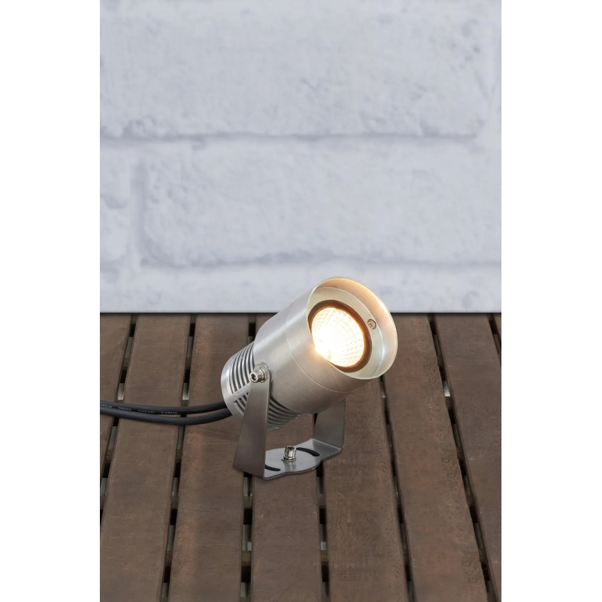 Markslöjd 107714 - GARDEN24 vonkajšia LED lampa LED/6W/24V IP44, matný chróm