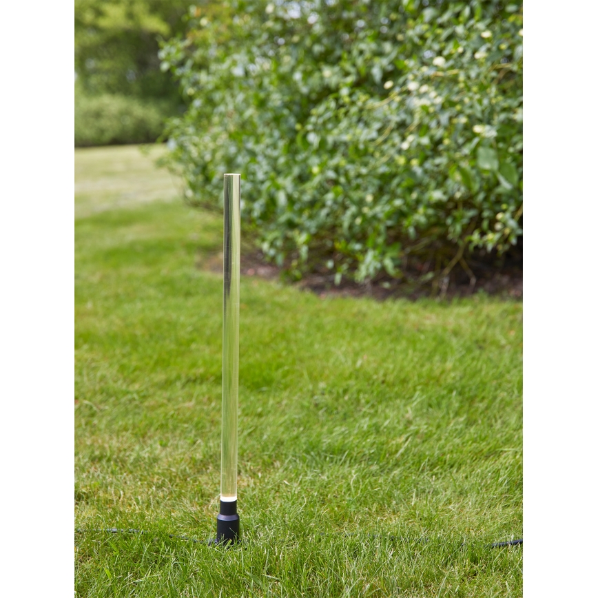 Markslöjd 107719 - LED vonkajšie svietidlo GARDEN24 LED/3W/24V 57,5 cm IP44 čierna/číra