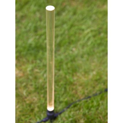 Markslöjd 107719 - LED vonkajšie svietidlo GARDEN24 LED/3W/24V 57,5 cm IP44 čierna/číra