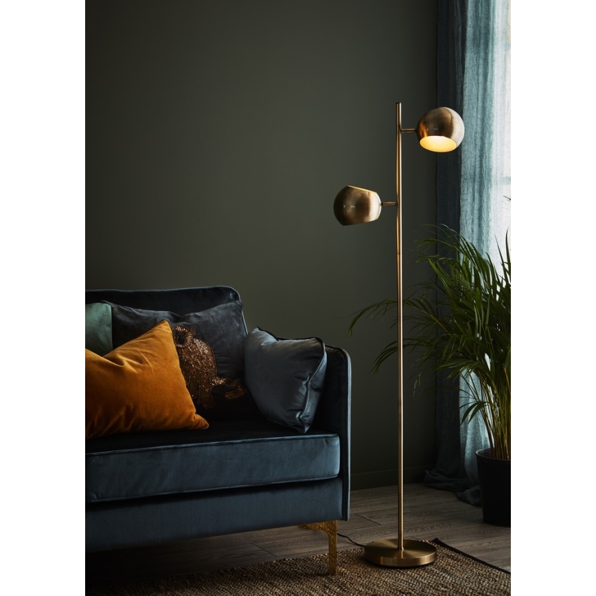 Markslöjd 107742 - Stojacia lampa EDGAR 2xE14/40W/230V