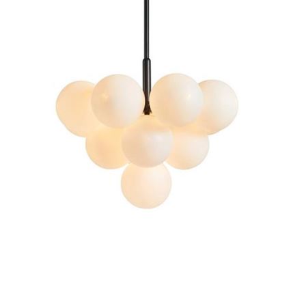 Markslöjd 107911 - Luster na tyči MERLOT 13xG9/20W/230V pr. 56 cm biela/čierna