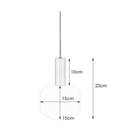 Markslöjd 108122 - Luster na lanku SOBER 1xE14/40W/230V matný chróm