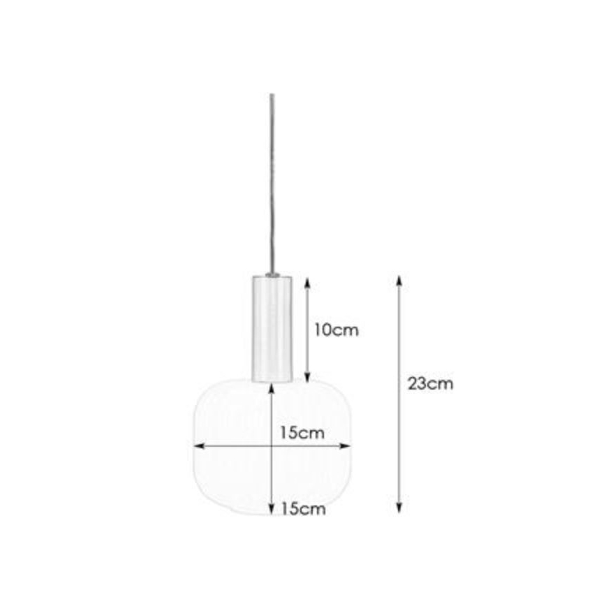 Markslöjd 108123 - Luster na lanku SOBER 1xE14/40W/230V mosadz