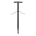 Markslöjd 108173 - Vonkajšia LED lampa GARDEN24 LED/5W/24V 75 cm IP44 čierna