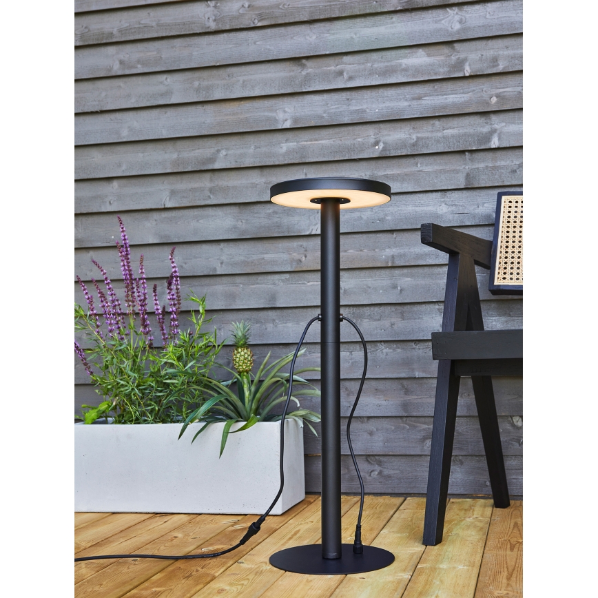 Markslöjd 108173 - Vonkajšia LED lampa GARDEN24 LED/5W/24V 75 cm IP44 čierna