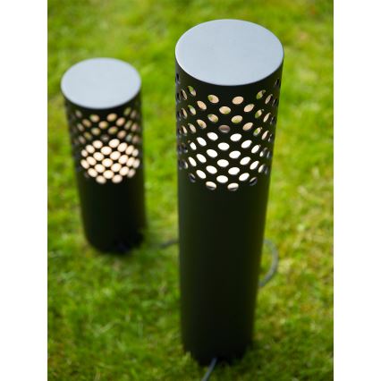 Markslöjd 108174 - Vonkajšia lampa GARDEN24 LED/6W/24V 70 cm IP44 čierna