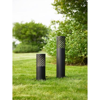 Markslöjd 108174 - Vonkajšia lampa GARDEN24 LED/6W/24V 70 cm IP44 čierna