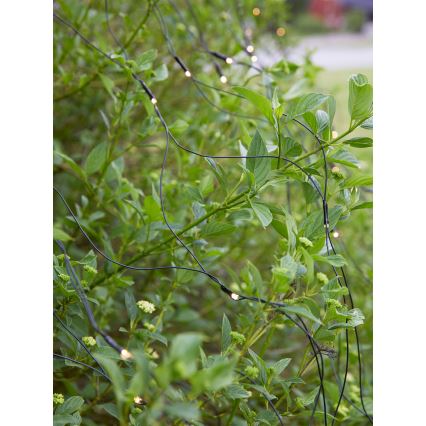 Markslöjd 108178 - LED Vonkajší vianočný záves GARDEN24 160xLED/4W/24V 2x2m teplá biela