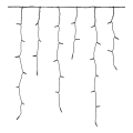 Markslöjd 108179 - LED vonkajší vianočný záves GARDEN24 160xLED/9,6W/24V 3,1m teplá biela