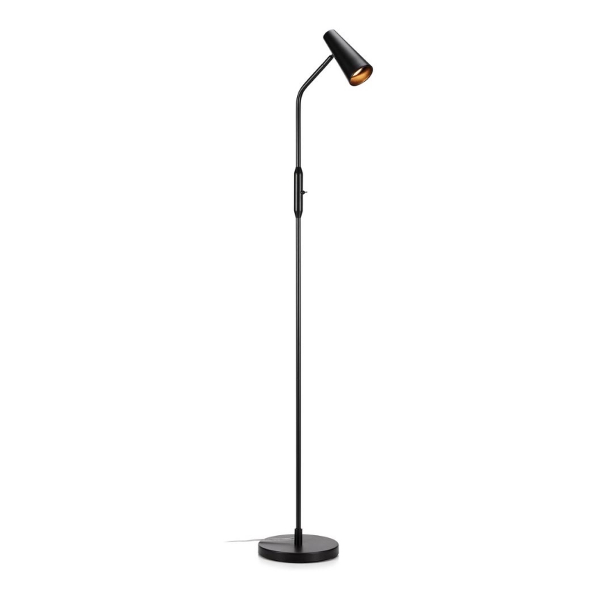 Markslöjd 108206 - Stojacia lampa CREST 1xGU10/7W/230V čierna