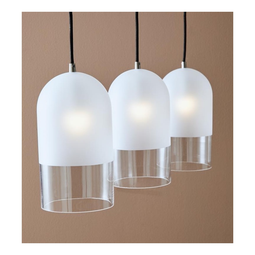 Markslöjd 108226 - Luster na lanku COPE 3xE14/18W/230V