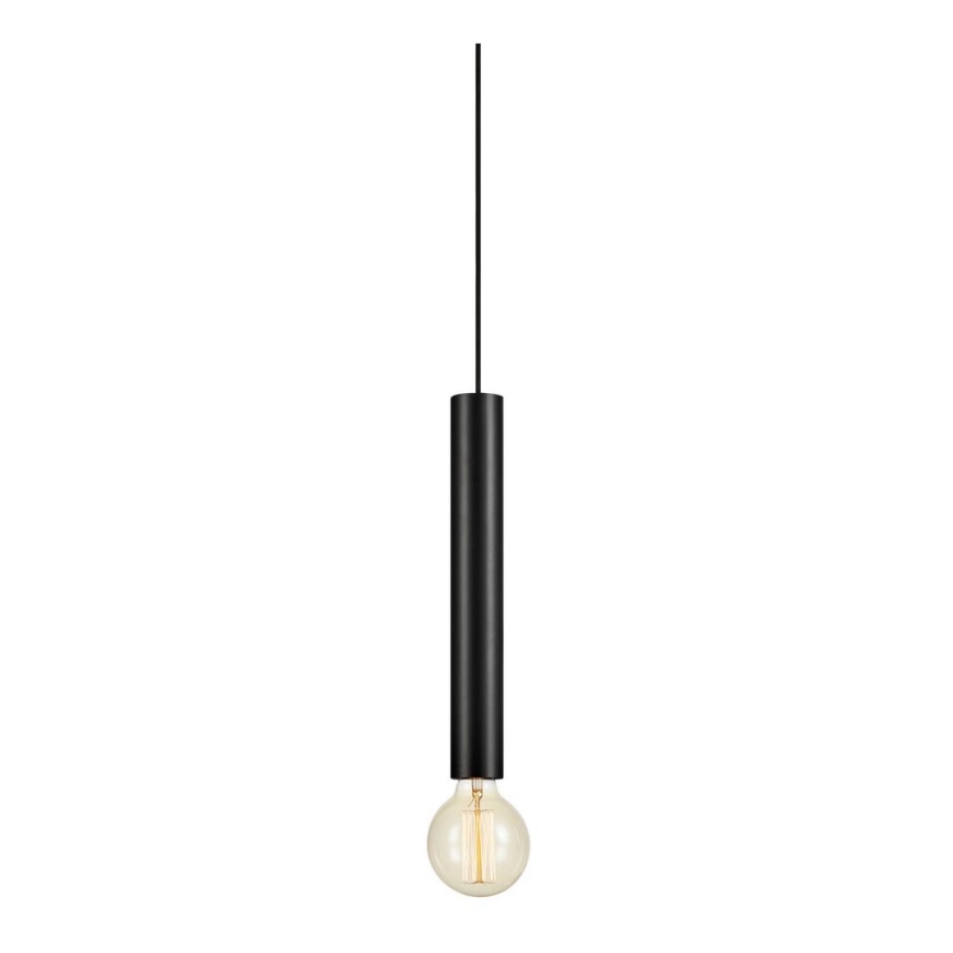 Markslöjd 108260 - Luster na lanku SENCILLO 1xE27/40W/230V čierna