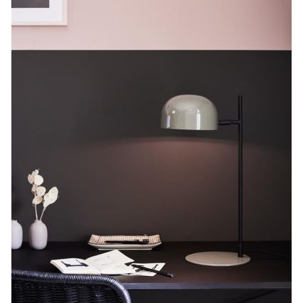 Markslöjd 108292 - Stolná lampa POSE 1xE14/25W/230V šedá