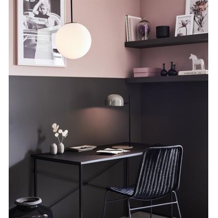 Markslöjd 108292 - Stolná lampa POSE 1xE14/25W/230V šedá