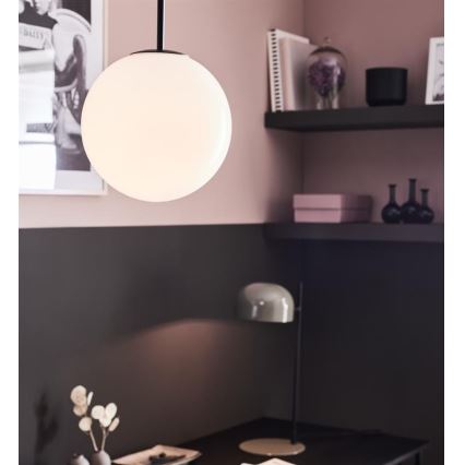 Markslöjd 108292 - Stolná lampa POSE 1xE14/25W/230V šedá