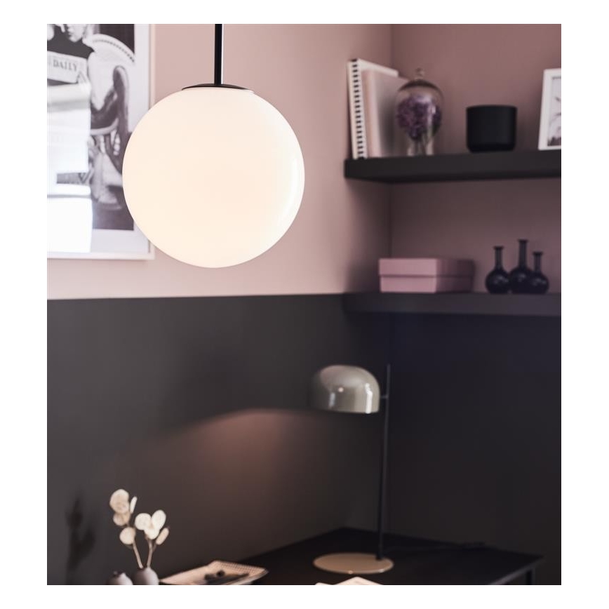 Markslöjd 108292 - Stolná lampa POSE 1xE14/25W/230V šedá