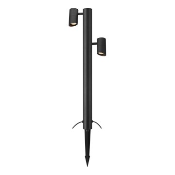 Markslöjd 108486 - LED Vonkajšie svietidlo GARDEN24 2xLED/6W/24V 80 cm IP44 čierne