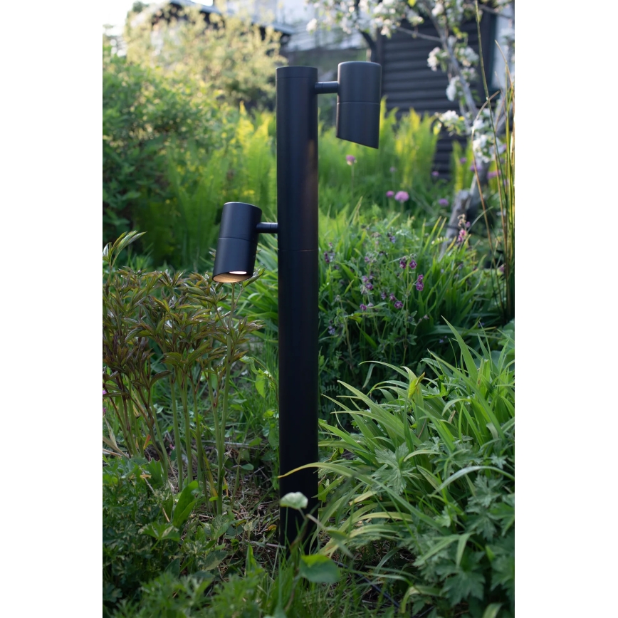 Markslöjd 108486 - LED Vonkajšie svietidlo GARDEN24 2xLED/6W/24V 80 cm IP44 čierne