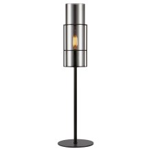 Markslöjd 108559 - Stolná lampa TUBO 1xE14/40W/230V 50 cm čierna