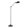 Markslöjd 108586 - Stojacia lampa PORTLAND 1xE27/40W/230V čierna