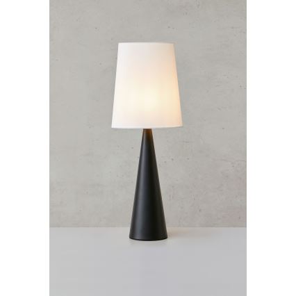 Markslöjd 108597 - Stolná lampa CONUS 1xE14/40W/230V biela/čierna