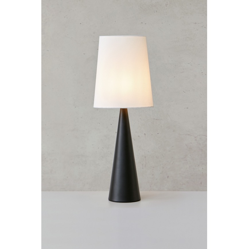 Markslöjd 108597 - Stolná lampa CONUS 1xE14/40W/230V biela/čierna