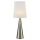 Markslöjd 108624 - Stolná lampa CONUS 1xE14/40W/230V biela/matný chróm