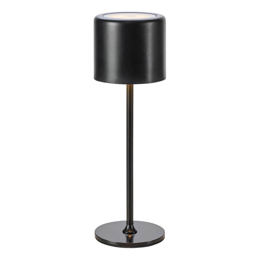 Markslöjd 108657 - LED Stmievateľná nabíjacia stolná lampa FILO LED/2W/5V IP44 30 cm čierna
