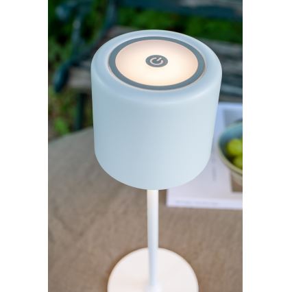 Markslöjd 108658 - LED Stmievateľná nabíjacia lampa FILO LED/2W/5V IP44 30 cm biela