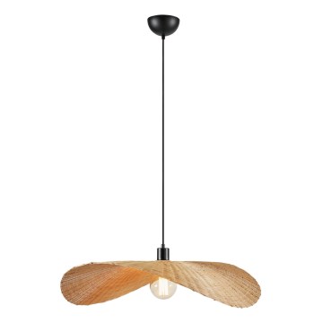 Markslöjd 108677 - Luster na lanku RAYO 1xE27/40W/230V béžová/bambus