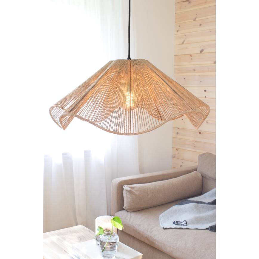 Markslöjd 108681 - Luster na lanku NAMI 1xE27/40W/230V hnedá