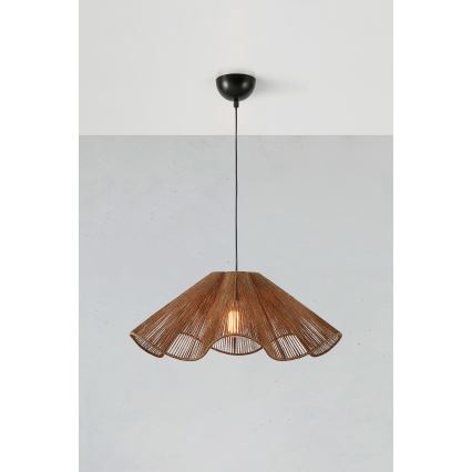Markslöjd 108681 - Luster na lanku NAMI 1xE27/40W/230V hnedá